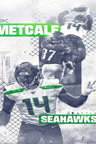 Metcalf in Action! 🏈💚