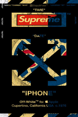 Supreme Style Meets Tech 📱✨