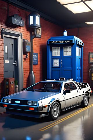 Doctor Who + Retour Vers Le Futur