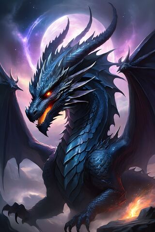 Majestic Night Dragon �..