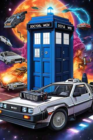 Doctor Who + Retour Vers Le Futur 3
