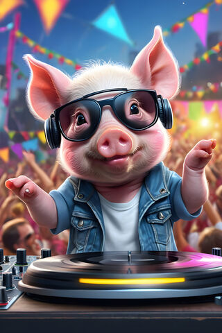 DJ Piglet