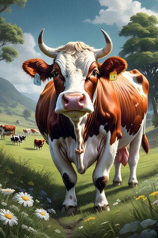 Majestic Moo: The Cow i..