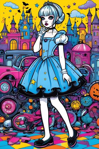 Emo Goth Cinderella