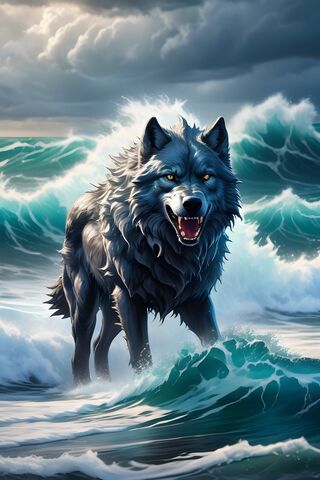 Electric Storm Wolf