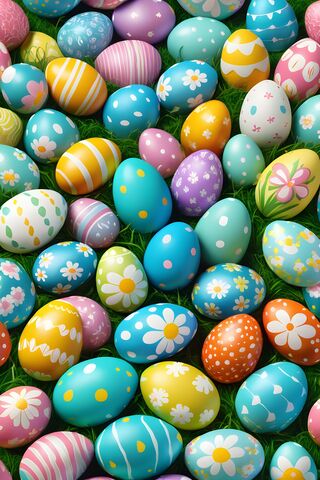Colorful Easter Egg Collection 🐣🌼