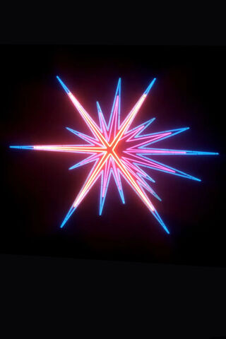Neon Starburst 🌟✨