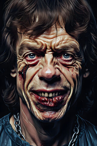 Evil Mick Jagger
