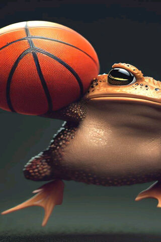 Slam Dunk Frog! 🐸🏀