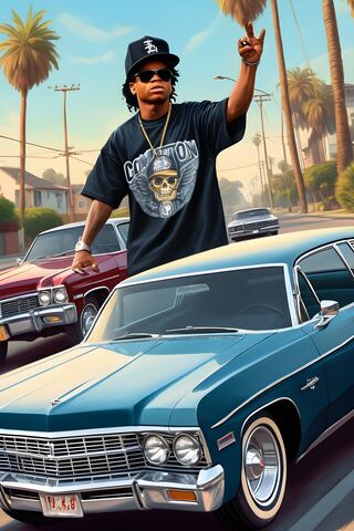 EAZY E By His Six Fore Impala