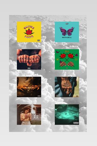Cloudy Vibes: Album Art Showcase ☁️🎶
