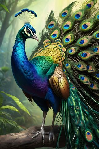 Elegant Peacock