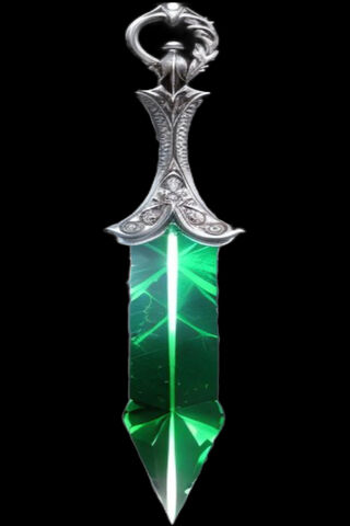 The Enchanted Emerald Blade 🌟⚔️
