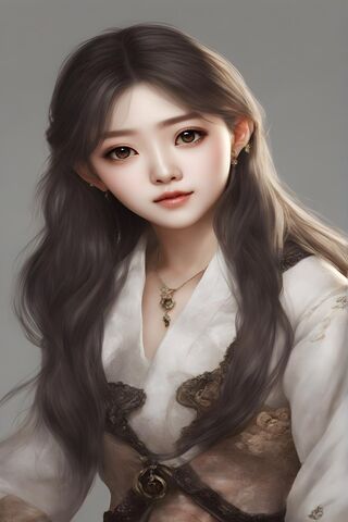 Enigmatic Beauty in Tra..