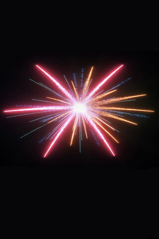 Dazzling Firework Displ..