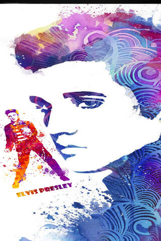 Vibrant Tribute to Elvis Presley 🎤✨