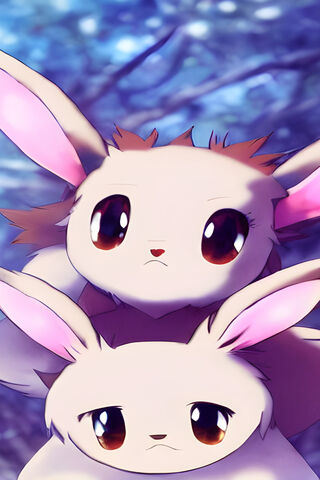 Adorable Bunny Duo 🐰✨