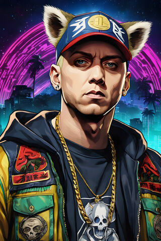 Eminem As Racoon