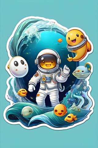 Emoji Astronaut