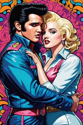 Rock 'n' Glamour: A Retro Romance 🎤💖