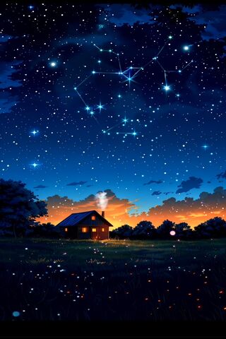 Starry Night Serenity ✨🏡