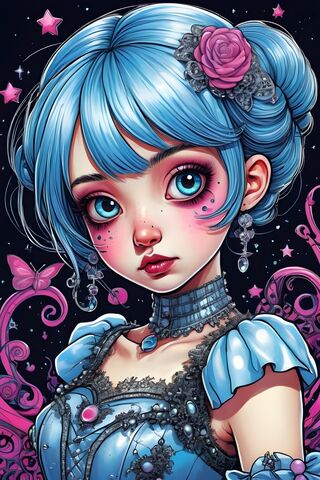 Emo Goth Cinderella