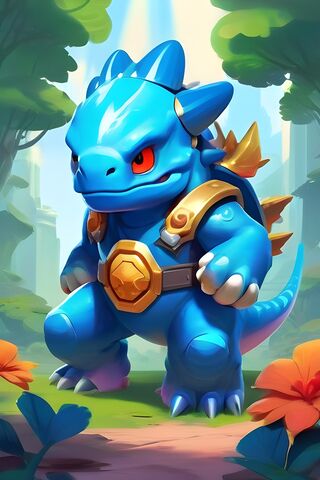 Mighty Blue Dragon Warr..