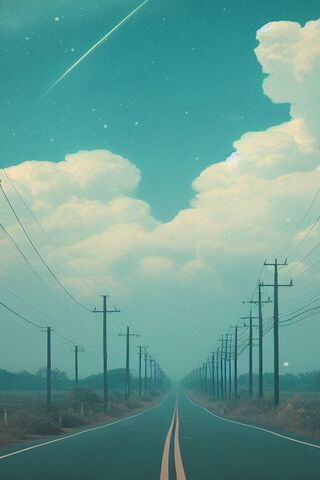 Dreamy Road to Infinity..