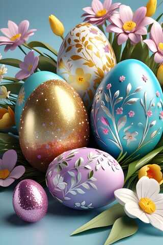 Elegant Easter Eggs