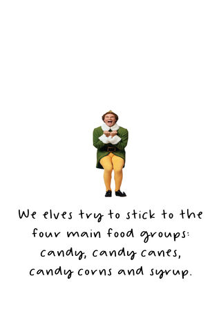 Elf's Food Groups 🍬🎄