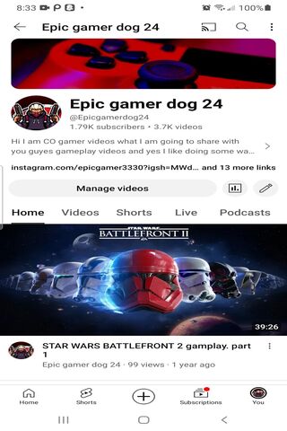 Epic Gamer Dog's Galactic Adventure! 🎮🐶