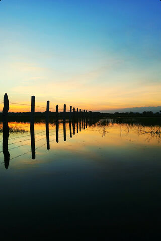 Tranquil Reflections at..
