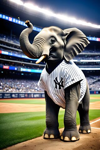 Elephant In NewYork Yan..