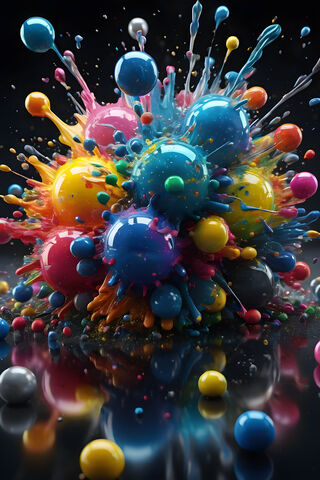 Exploding Paint