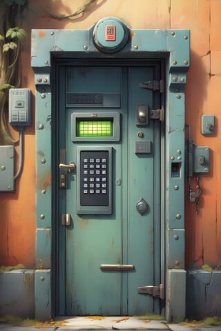 Escape Room Security Door