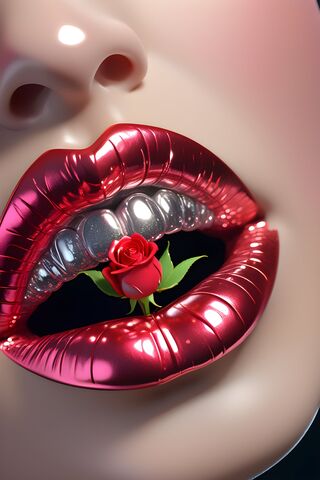 Eating A Flower