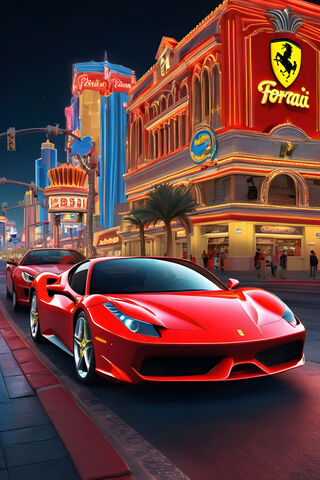 Ferrari In Las Vegas