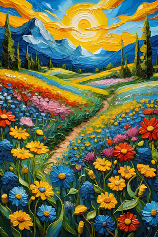 Field Of Flowers