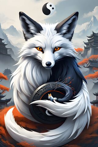 Whispers of Balance: The Fox of Harmony