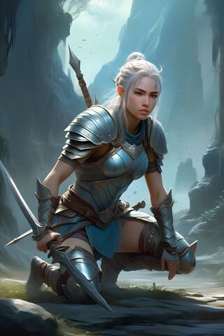Female Warrior DND