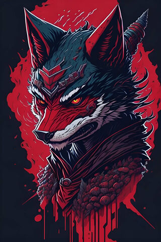 Fierce Fox Warrior 🦊🔥