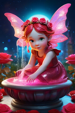 Fairy,colourful