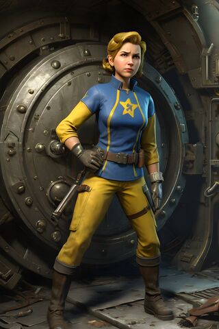 Fallout Vault Girl 2