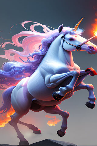 Magical Unicorn in Acti..