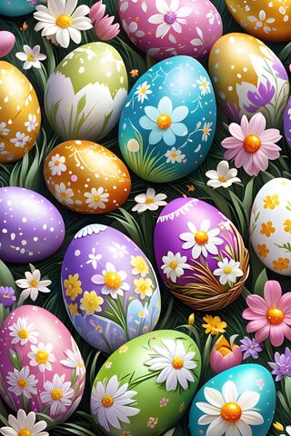 Flowery Eggs