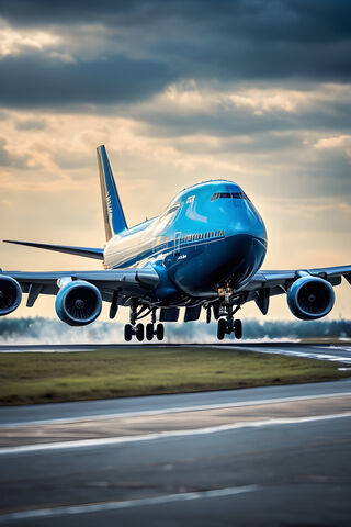 Majestic Takeoff ✈️🌅