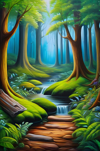 Enchanted Forest Serenity 🌲✨
