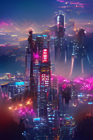 Neon Dreams: A Futurist..