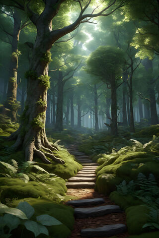 Enchanted Forest Path 🌲✨