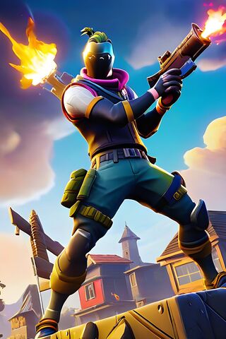 Epic Showdown in Fortni..